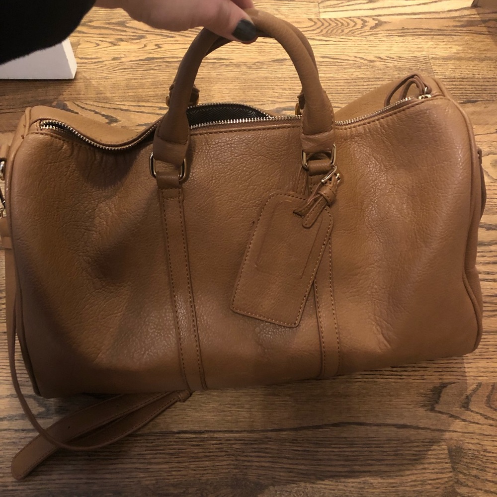 Sole Society Cassidy vegan leather weekender.